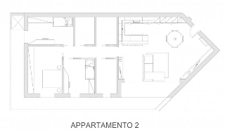 zoom immagine (Appartamento 110 mq, soggiorno, 2 camere, zona Camponogara)