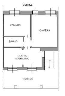 zoom immagine (Appartamento 60 mq, 2 camere, zona Torino)